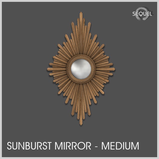 Sequel - Sunburst Mirror - Medium (Wear Me)