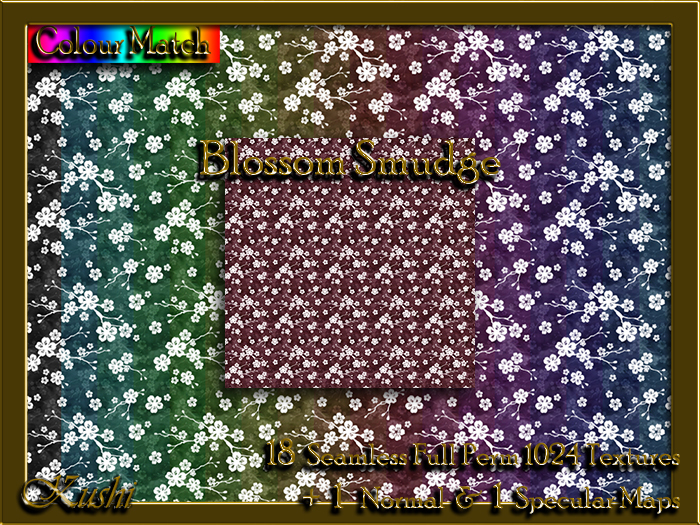 Blossom Smudge Textures