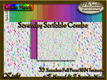 Scratchy Scribble Combo Textures