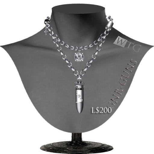 +:+WTG+:+ **GNR-GUNS** necklace 