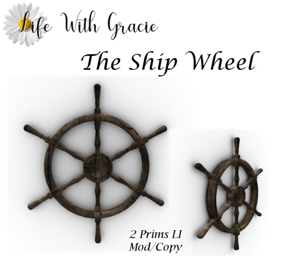Gracie's Ship Wheel (boxed)