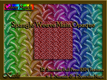 Spangle Weave Main Opaque Textures