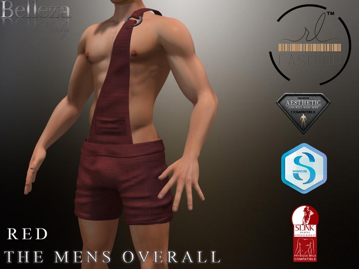 The Mens Overall Red
