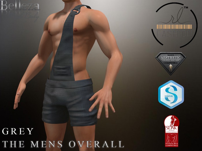 The Mens Overall Grey