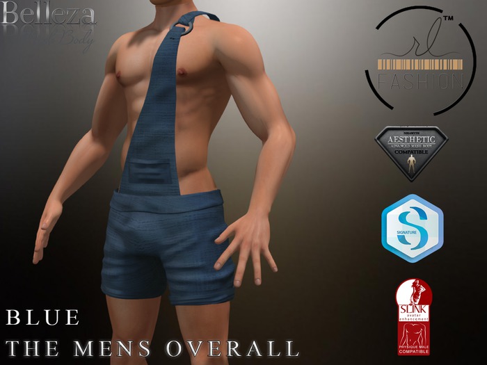The Mens Overall Blue