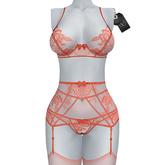 NX-Nardcotix Lorelei Lingerie Coral