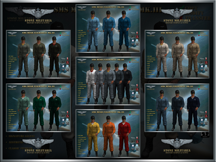 SMS Mesh Flightsuit Mk.III (male) - FATPACK