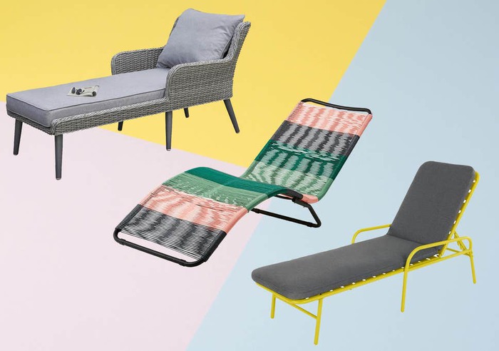 [BR] RARE Melon Sun Lounger Single/Couple