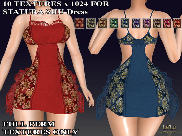 STATURA Dress-Shu-Textures Pack 3
