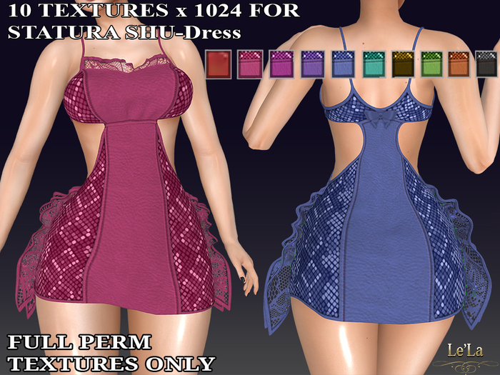STATURA Dress-Shu-Textures Pack 1