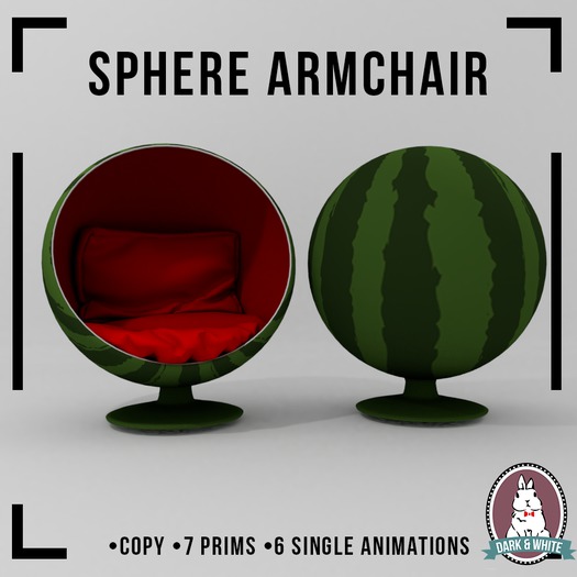 D&W//SPHERE SOFA // WATERMELON