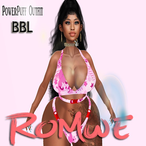 Romwe Pink PowerPuff  Outfit BBL