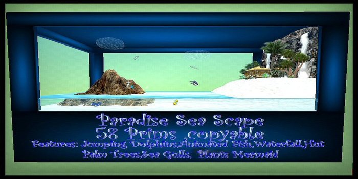 Paradise Sea Scape Aquarium
