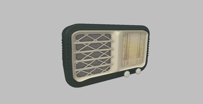 Vintage Bakelite Radio