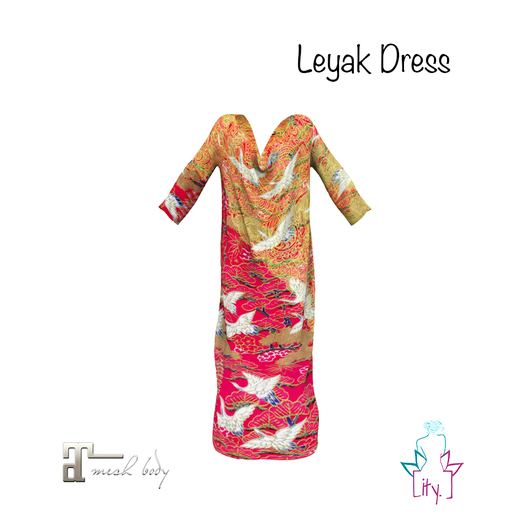 [ity.] China Leyak Dress Red