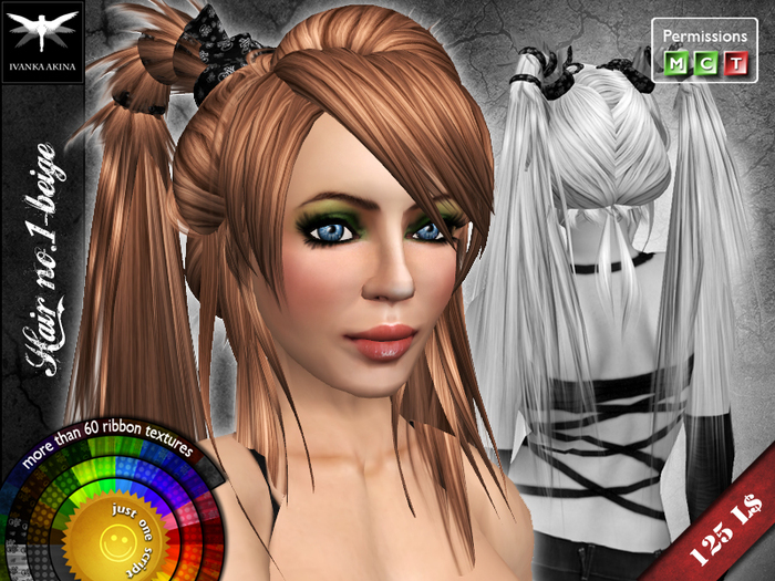 *IA* Hair no.1-beige