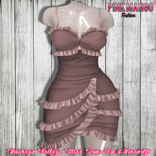 *Pink Mango* Oriana Dress MOKA