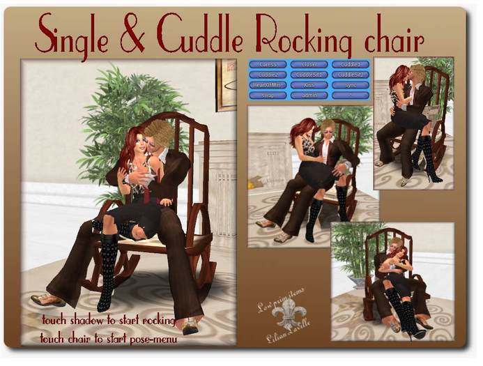 Full pack Rocking Chair Single & couple Poses