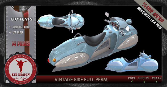Vintage Bike Full Permission Efe Design