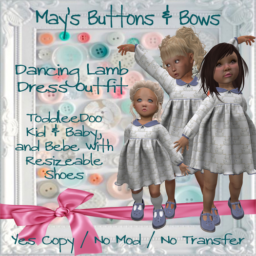 MBB * Dancing Lamb Dress Outfit (K,B&Bebe)
