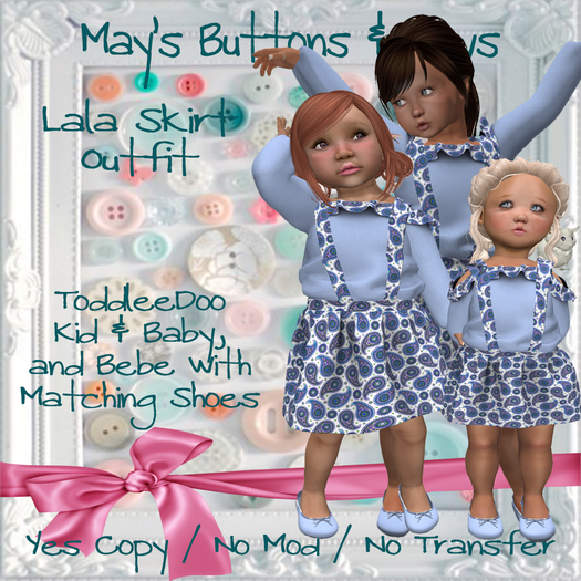 MBB * Lala SkirtOutfit (K,B&Bebe)