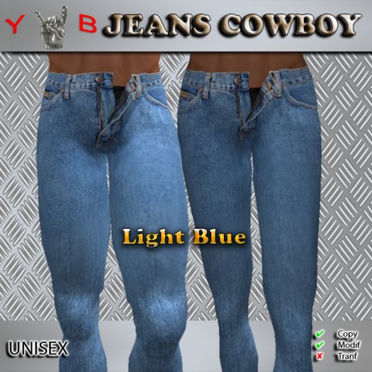 Jeans CowBoy Light Blue 