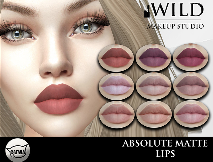 :::WILD:::Makeup Studio Absolute Matte Lips CATWA *ADD ME*