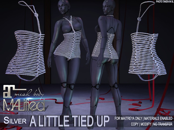 MALified - A Little Tied Up (Silver): Maitreya Only
