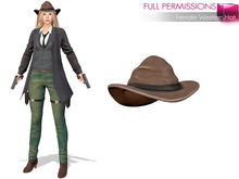 MI963166 Female Non-rigged Western Hat