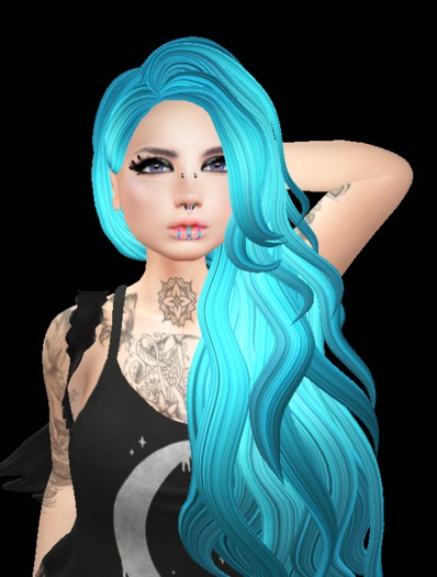 Funky Town Bahama Blue Hair