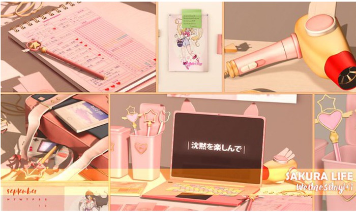 Wednesday[+] ~ Sakura Life ~ Hair Dryer - COMMON