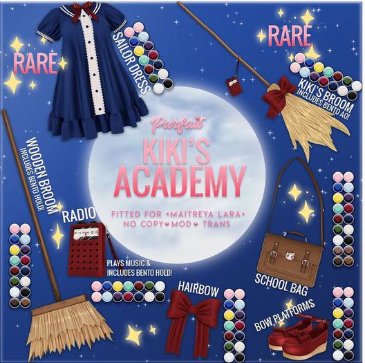 parfait. Kiki's Academy - Radio - Candy Blue