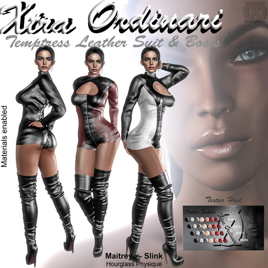 *XO* Temptress Leather Suit & Boots