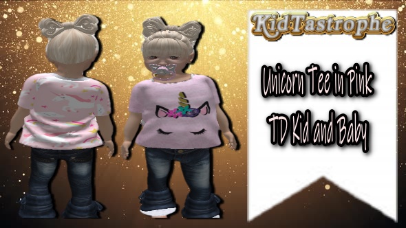 *KidTastrophe* Unicorn Tee in Pink >BOXED<