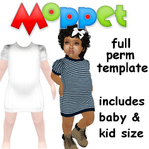 Moppet FULL PERM Dress 18 Template