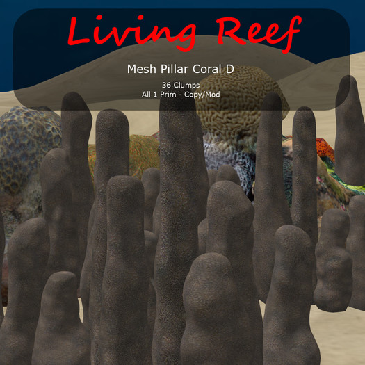 Inochi Reef - Mesh Pillar Coral D