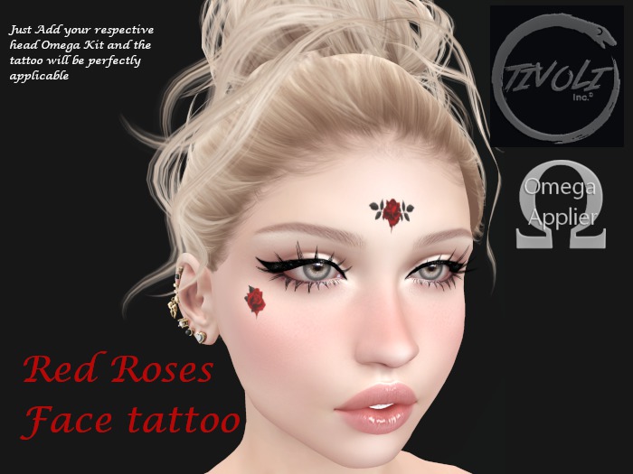 -Tivoli Inc - Roses are Red Face Tattoo / Omega Applier 