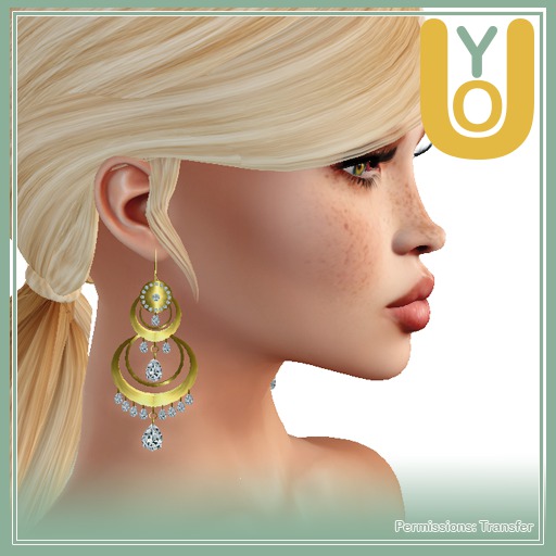 (((!!YOU!!))) - Earring Donatella Gold