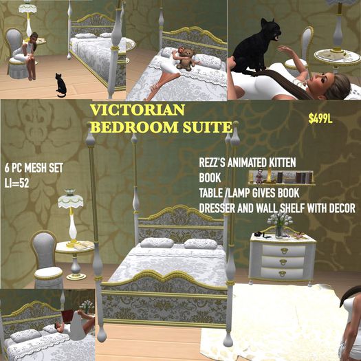 VICTORIAN BEDROOM SUITE-BOX