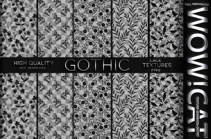 TEXTURE WOW!CAT FULL PERM LACE PACK 94