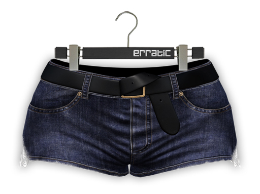 erratic / margot - denim shorts / 06. dark-blue 3 (maitreya)