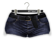 erratic / margot - denim shorts / 06. dark-blue 3 (maitreya)