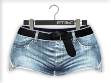 erratic / margot - denim shorts / 10. light-blue 1 (maitreya)