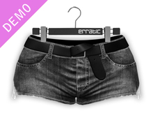 erratic / margot - denim shorts / DEMO (maitreya)
