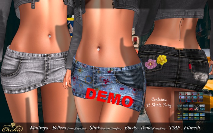 DEMO_Skirt Sury HUD*ORCHID*(Wear me)