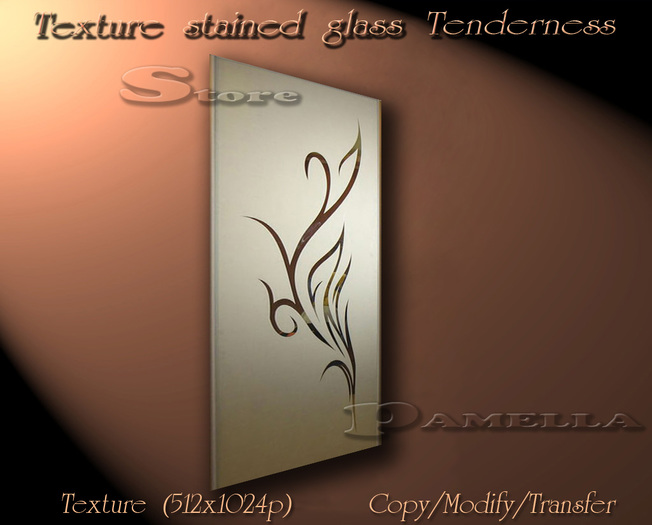 Texture stained glass Tenderness