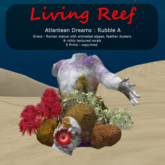 Inochi Reef - Atlantean Rubble A (statue)