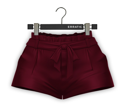 erratic / elodie - shorts / burgundy (maitreya)