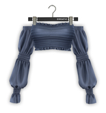 erratic / josefin - top / slate lines (maitreya)