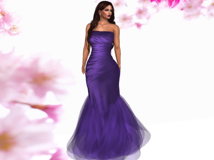 !AS! Tania Gown Violet